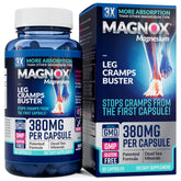 MAGNOX Leg Cramps Buster magnesium supplement front view