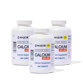 MAJOR Oyster Shell Calcium 500 mg Tablets front view