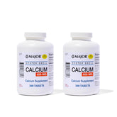 MAJOR Oyster Shell Calcium 500mg tablets front view