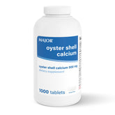 MAJOR Oyster Shell Calcium Tablets 500mg bottle front view