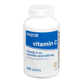 MAJOR Vitamin C Tablets 500mg front view
