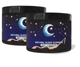 Malvjun Sleep Gummies strawberry flavour front view