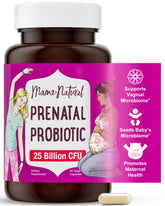 Mama Natural Probiotic Supplement bottle front view