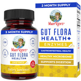 MARYRUTH'S Gut Flora Enzymes Multi-Enzyme Capsules front view