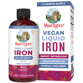 MARYRUTH'S Liquid Iron Supplement 490g front view