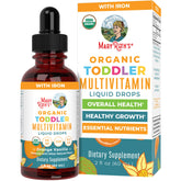 MARYRUTH'S Organic Toddler Multivitamin Drops front view