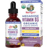 MARYRUTH'S Vitamin D3 Liquid Drops front view with packaging