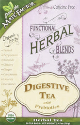 Maté Factor daily Tea with Prebiotics 20 bags front view