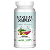 Maxi Health B-Complex Vitamins 200g front view