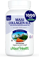 Maxi Health Collagen Capsules front view with packaging