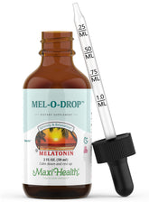 Maxi Health Liquid Melatonin for Kids 2 fl oz front view