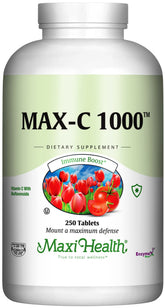 Maxi Health Vitamin C 1000mg front view of packaging