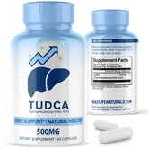 MAXLIFE NATURALS TUDCA Liver Support Supplement 500mg capsules front view