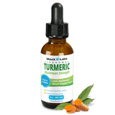 MaxX Labs Turmeric Curcumin Drops bottle front view