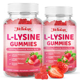Mchokuu L-Lysine Gummies 1000mg bottle front view