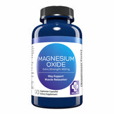 MD.LIFE Magnesium Oxide Supplement 400mg capsule bottle front view