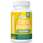 Mecinalis CoQ10 Ubiquinol 1000mg softgels front view