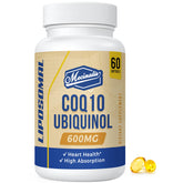 Mecinalis CoQ10 Ubiquinol 600mg Softgels front view