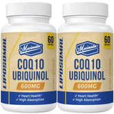 Mecinalis CoQ10 Ubiquinol 600mg Softgels front view