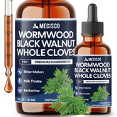 Mecisco Wormwood Liquid Drops 30ml bottle front view