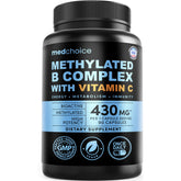 MEDCHOICE B-Complex Vitamins 90 capsules front view