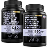 MEDCHOICE Valerian Herbal Sleep Supplement Capsules front view