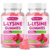 MEENCCD L-Lysine 1000mg Gummies front view with packaging