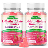 MEENCCD L-Methylfolate Gummies front view, 60 count
