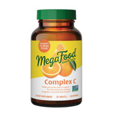 MegaFood Complex C Vitamin C Supplement 250mg front view