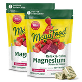 MegaFood daily wellness + Calm Magnesium Chews package front view