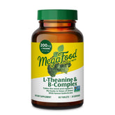 MegaFood L-Theanine B Complex 200mg front view of packaging