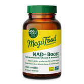 MegaFood NAD+ Resveratrol Supplement 400mg 60 Capsules front view