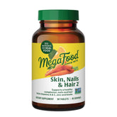 MegaFood Skin, Nails & Hair 2 Vitamins 90 Tabs front view