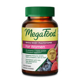 MegaFood Whole Body Multivitamin for Women 60 Capsules front view