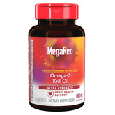 MegaRed Antarctic Krill Oil 1000mg Softgels front view
