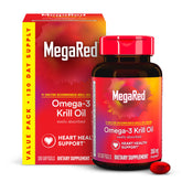 MegaRed Krill Oil 350mg front view of packaging