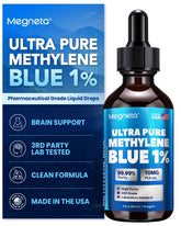 MEGNETA Methylene Blue Drops front view with dropper