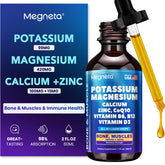 MEGNETA Potassium Supplement liquid bottle front view