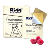 MeltinStrips Collagen Strips packaging front view