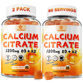 Menkru Calcium Citrate Gummies front view with packaging