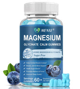 MENXI Magnesium Gummies front view packaging