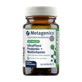 Metagenics UltraFlora Probiotic + Multivitamin capsule front view