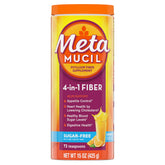 Metamucil Daily Fibre Supplement 425g front view with orange packaging