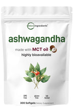 Micro Ingredients Ashwagandha Complex softgels front view