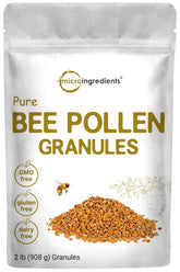 Micro Ingredients Bee Pollen Granules pouch front view