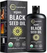 Micro Ingredients Black Seed Oil 16 fl oz front view