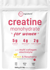 Micro Ingredients Creatine Monohydrate 500g front view
