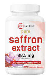 Micro Ingredients Pure Saffron Extract bottle front view