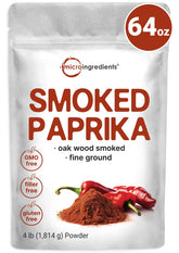 Micro Ingredients Smoked Paprika Powder 4lb pouch front view