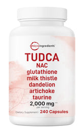 Micro Ingredients TUDCA Complex 2000mg front view of bottle